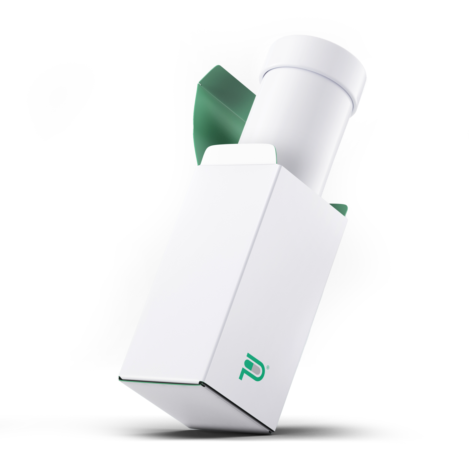 A Pillumina aluminum pill bottle